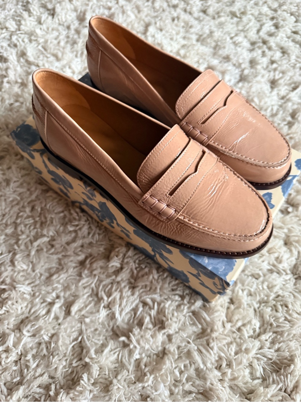🌱Sézane Andre loafers in patent pale pink - US 6.5 or EU 37 - Picture 7 of 11
